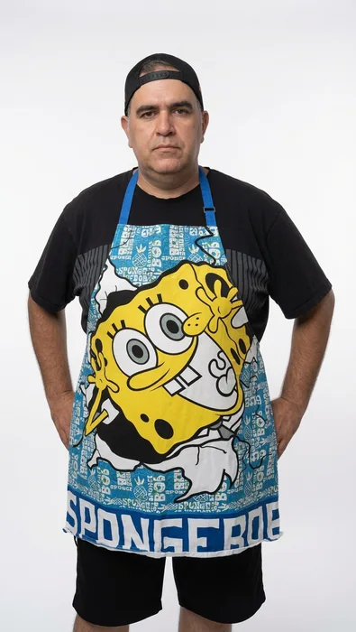 סינר בוב ספוג 100% כותנה מתאים גם למידות גדולות