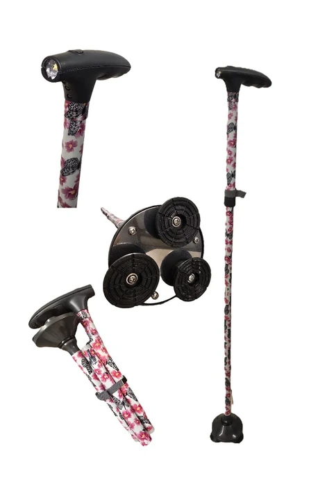 מקל הליכה TRUSTY CANE כולל תאורת דרך