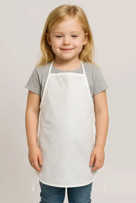 סינר ילדים אל בד איכותי מארז 10 יחידות