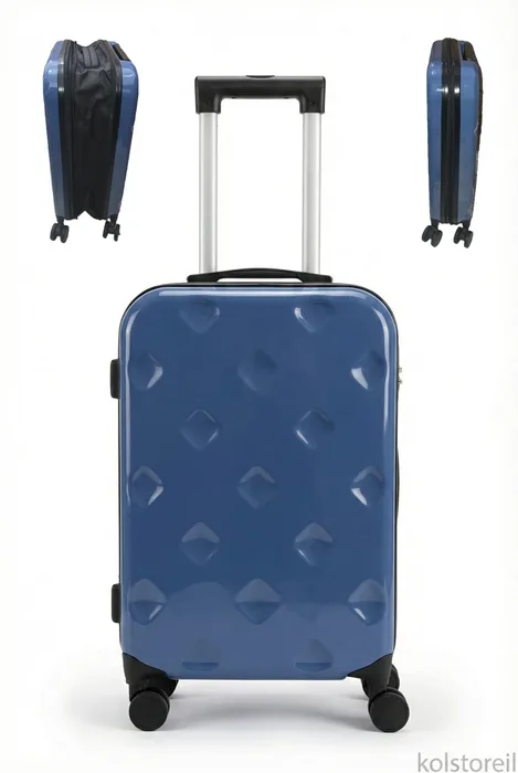 מזוודת טרולי 20 אינץ' מתקפלת פוליקרבונט