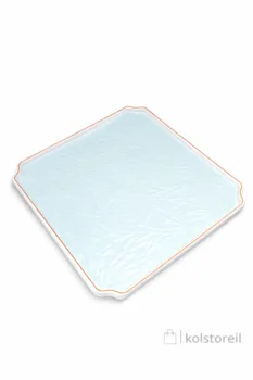 פלטת הגשה מרובעת M יציקת מלמין 35 ס"מ