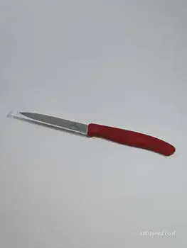 סכין ויקטוינוקס אדום ראש שפיץ