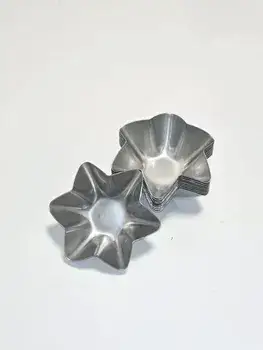 מספן נירוסטה 5.5 ס"מ כוכב 10 יחידות
