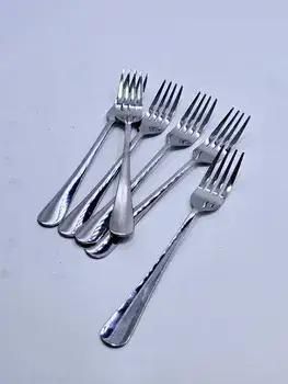 6 מזלגות נירוסטה עבה