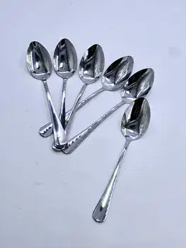 סט 6 כפות נירוסטה עבות