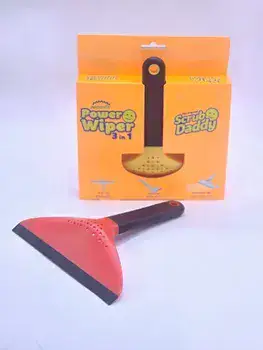מגב חכם אדום לניקוי וניגוב Power Wiper B10