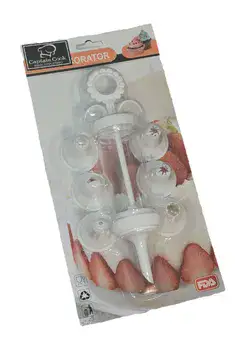 מזרק לזילוף ומילוי כולל 7 צנטרים