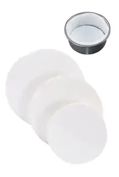 נייר אפיה עגול 50 יח' לתבנית קוטר 28