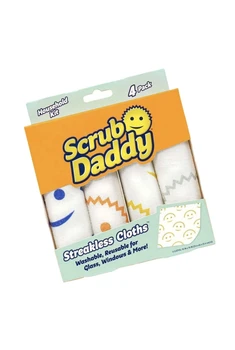 4 מטליות ניקוי רב פעמיות סקראב דדי