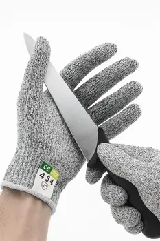 זוג כפפות נגד חתכים רמה 5