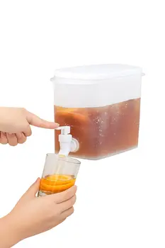 מיכל שתייה עם ברז 2.5 ליטר למקרר