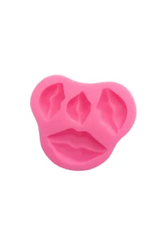 תבנית סיליקון יציקה להכנת "נשיקה" שפתיים