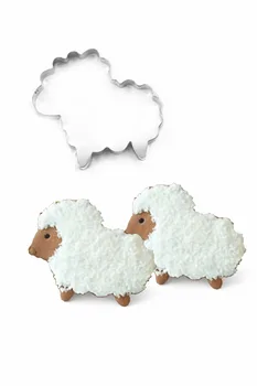 חותכן נירוסטה בצורת כבשה 8 ס"מ