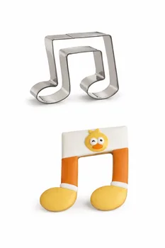 חותכן נירוסטה בצורת תו נגינה 7 ס"מ