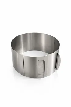 רינג נירוסטה מתכוונן מקוטר 16 ס"מ עד 30 ס"מ